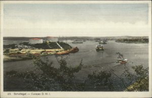 Curacao DWI Schottegat c1915 Postcard