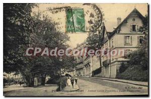 Old Postcard Plombieres Les Bains Avenue Louis Frenchman