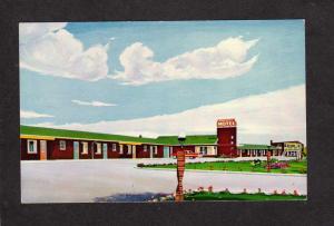 ON Kingsway Motel Fort William Ontario Canada Postcard Carte Postale