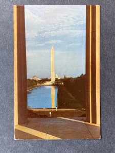 The Washington Monument Washington DC Chrome Postcard H1220085546