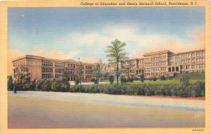 PROVIDENCE, RI Rhode Island  HENRY BARNARD SCHOOL~College of Education  c1940's