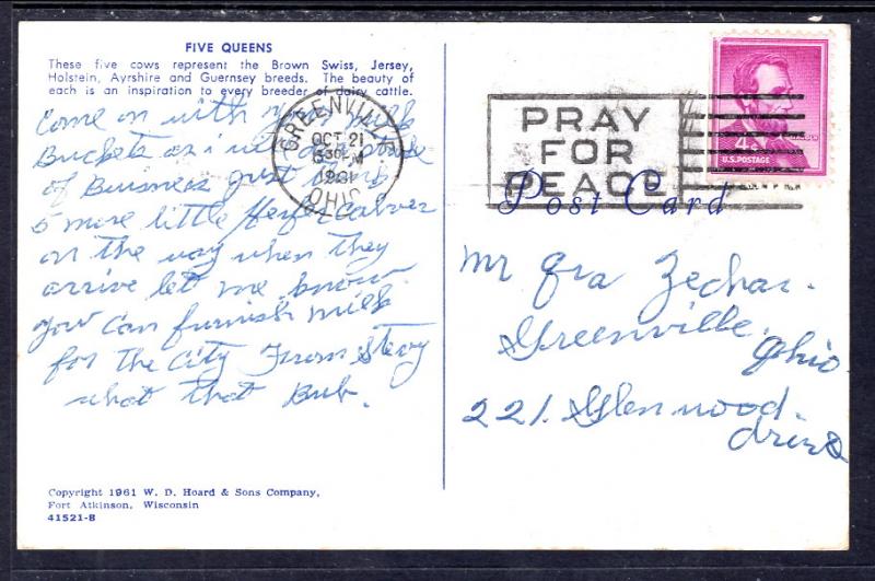 Five Queens Cows,HoardsDairyman,Fort Atkinson,WI BIN