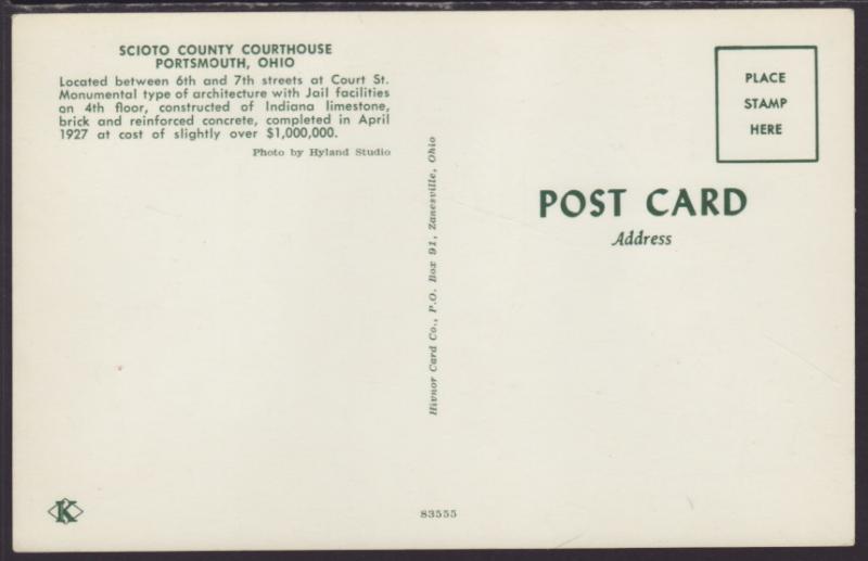 Scioto County Courthouse,Portsmouth,OH