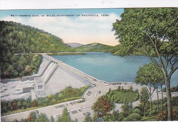 Tennessee Norris Dam 25 Miles Northwest Of Knoxville