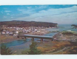 Pre-1980 VIEW FROM THE CAMPGROUND Fundy National Park - Alma NB F8636