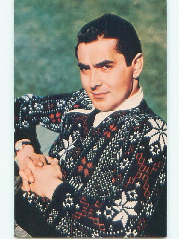 1970's FAMOUS ACTOR TYRONE POWER AC6457@
