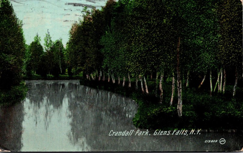 New York Glens Falls Crandall Park 1909