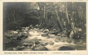 Alexander's Camp Baldy C-1910 San Gabriel Mountains California RPPC 1209