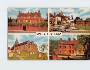 Postcard Westerham England