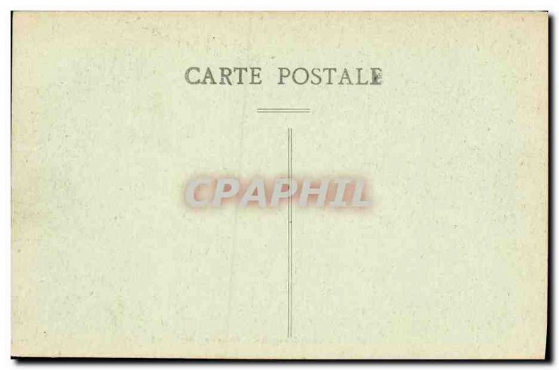 Old Postcard Libourne La Cote Silver Sunset