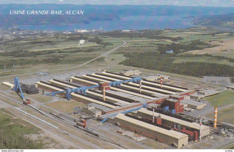 CANADA, PU-1987; Usine Grande-Baie, Alcan