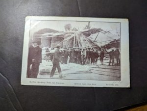Mint USA San Francisco Earthquake RPPC Postcard St Rose Collapsed Hotel