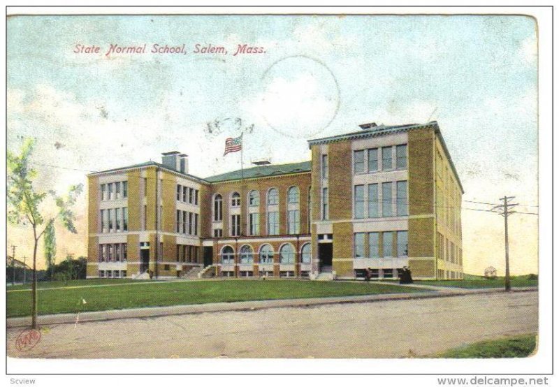 State Normal School , SALEM . Massachusetts ,00-10s