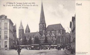 Belgium Gent Gand L'Eglise St Jacques fondee vers 1100