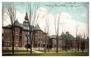 Postcard SCHOOL SCENE Cortland New York NY AP7499