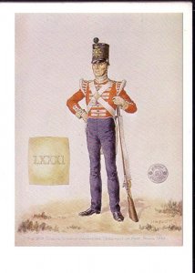 81st Regiment of Foot Military Uniform, Toronto, Fort York, Ontario,