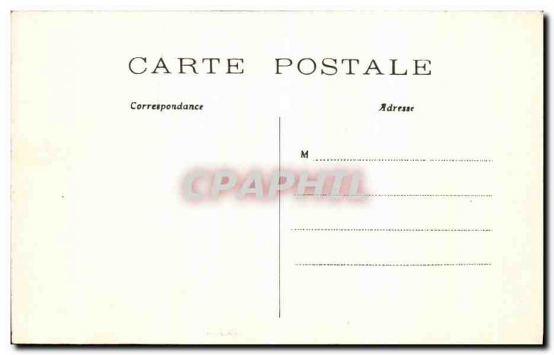 Old Postcard Paris Cluny Square