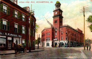 Maine Biddeford City Hall 1907