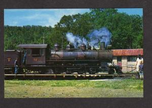 PA East Broad Top Railroad Train Narrow Gauge PENN Postcard  Pennsylvania