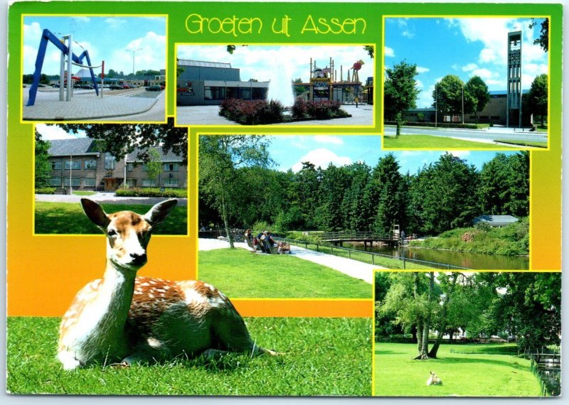 Postcard - Greetings from Assen, Netherlands