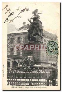 Old Postcard Belfort When Meme (Work Mercier)