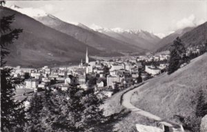 Switzerland Davos Mit Blick Gegen Das Tinzenhorn 1960 Real Photo