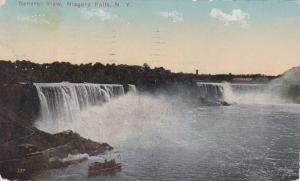 General View at Niagara Falls NY, New York - pm 1918 - DB