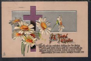 A Joyful Easter Cross Flowers