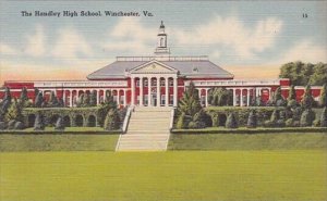 Virginia Winchester The Handley High School