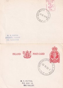 Ardmore College Auckland New Zealand 2x 1960s Rare Cover s