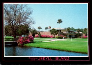 Georgia Jekyll Island Greetings Showing Jekyll Island Club House