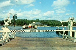 c1950's Bemus Point Stow Ferry Chautauqua Lake New York NY Vintage Postcard 