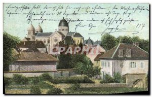 Old Postcard Besancon Church St Ferjeux