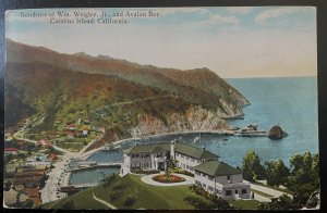 Vintage Postcard 1924 Home of William Wrigley, Catalina Island, California (CA)