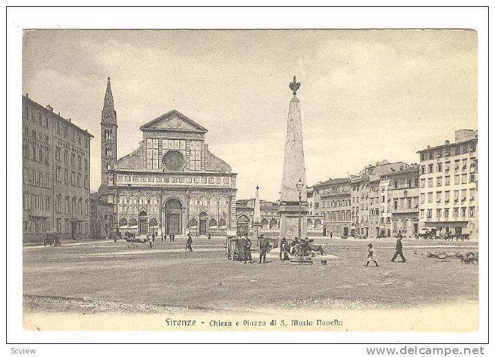 Firenze , ITALY , 00-10s ; Chiesa e Piazza di S. Maria Novella