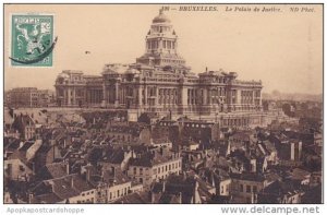 Belgium Brussells Bruxelles Panoramaic Palais De Justice  N D Phot