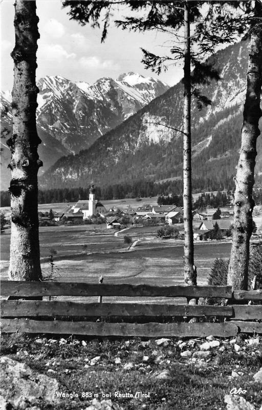 B94261 wangle reutte tirol austria real photo