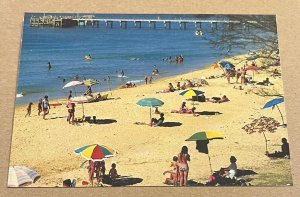 UNUSED POSTCARD - COWES BEACH, PHILLIP ISLAND, VICTORIA, AUSTRALIA