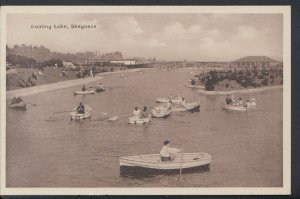 Lincolnshire Postcard - The Boating Lake, Skegness     RS5623