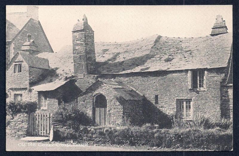 14th Century House Tintagel Cornwall England unused c1920's