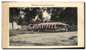 Old Postcard The Laundromat Municipal Manciet