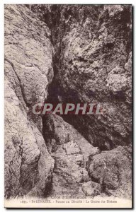 Old Postcard Cote Saint Lunaire Emerald Pointe du Decolle The Cave of Sirens