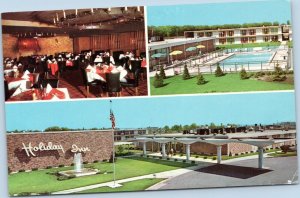 postcard Joliet Illinois - Holiday Inn of Joliet - hotel