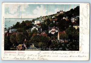 Blankenese Hamburg Germany Postcard Sullberg View 1901 Posted Antique