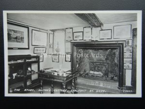 Buckinghamshire MILTON'S COTTAGE The Study CHALFONT ST. GILES - Old RP Postcard