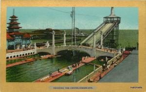 Amusement Shooting Chutes Dreamland American C-1910 postcard 9205 