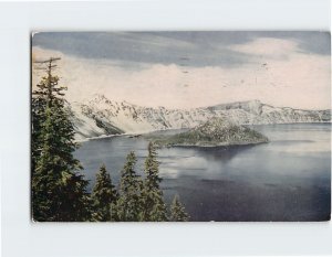 Postcard Crater Lake National Park, Oregon