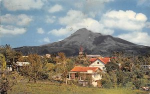 Morne Rogue Village and Mt. Pele Volcano Martinique 1976 