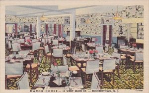 Interior Manor House Restaurant Moorestown New Jersey Curteich