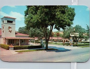 Vtg Paso Robles California CA Travelodge Motel 1960s Roadside View Postcard